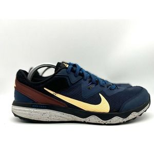 Nike Shoes Men Size 10 Juniper Trail Running Blue Black Sneakers CW3808-401